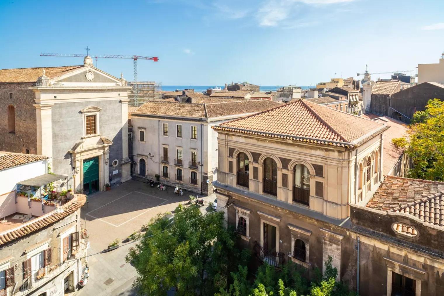 La Terrazza Sul Cielo Appartement Catánia Buitenkant foto