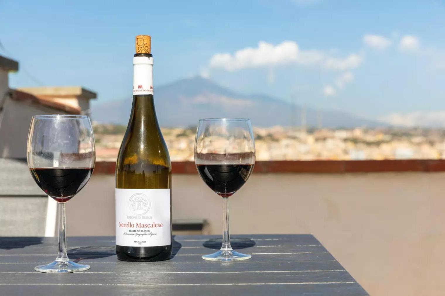 La Terrazza Sul Cielo Appartement Catánia Buitenkant foto