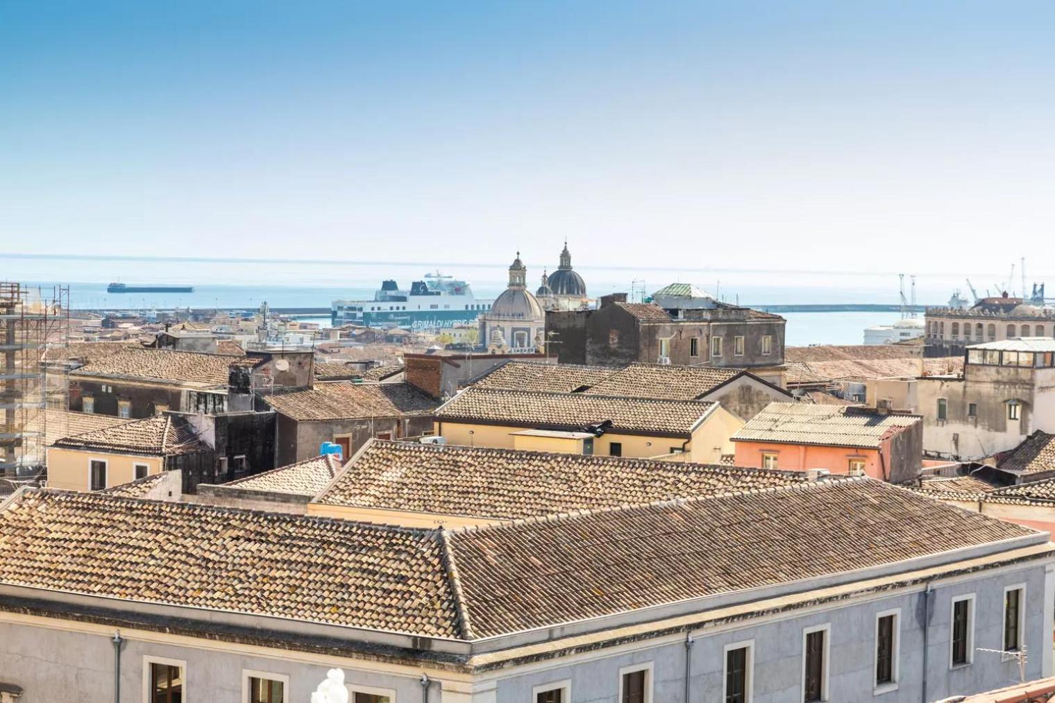 La Terrazza Sul Cielo Appartement Catánia Buitenkant foto